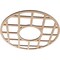 Ekena Millwork O'Neal Wood Fretwork Pierced Ceiling Medallion, Alder, 18"OD x 6 1/2"ID x 3/8"T CMWP18X18X0375ONAL - alternate 3